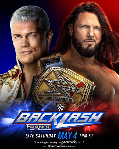 مشاهدة عرض WWE Backlash France مترجم